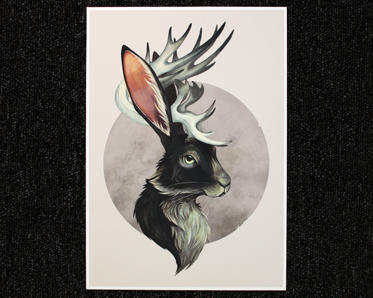 Jackalope - A4  Print